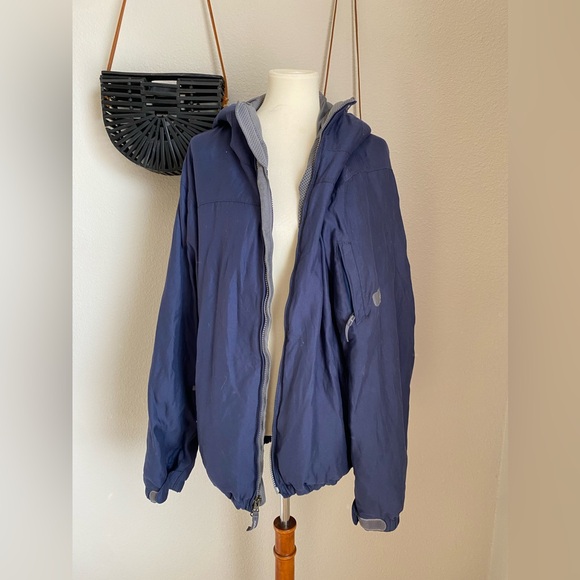 Nike ACG Navy Blue Outer Layer Full Zip Jacket Size Large